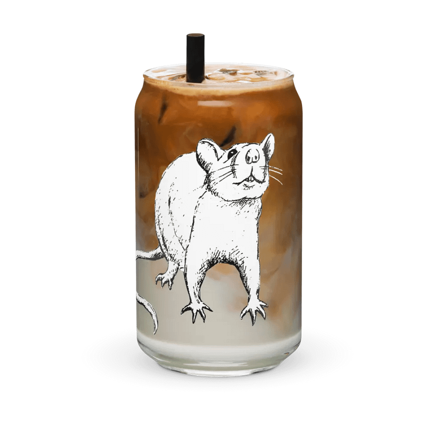 Hint of rat glass product image (6)