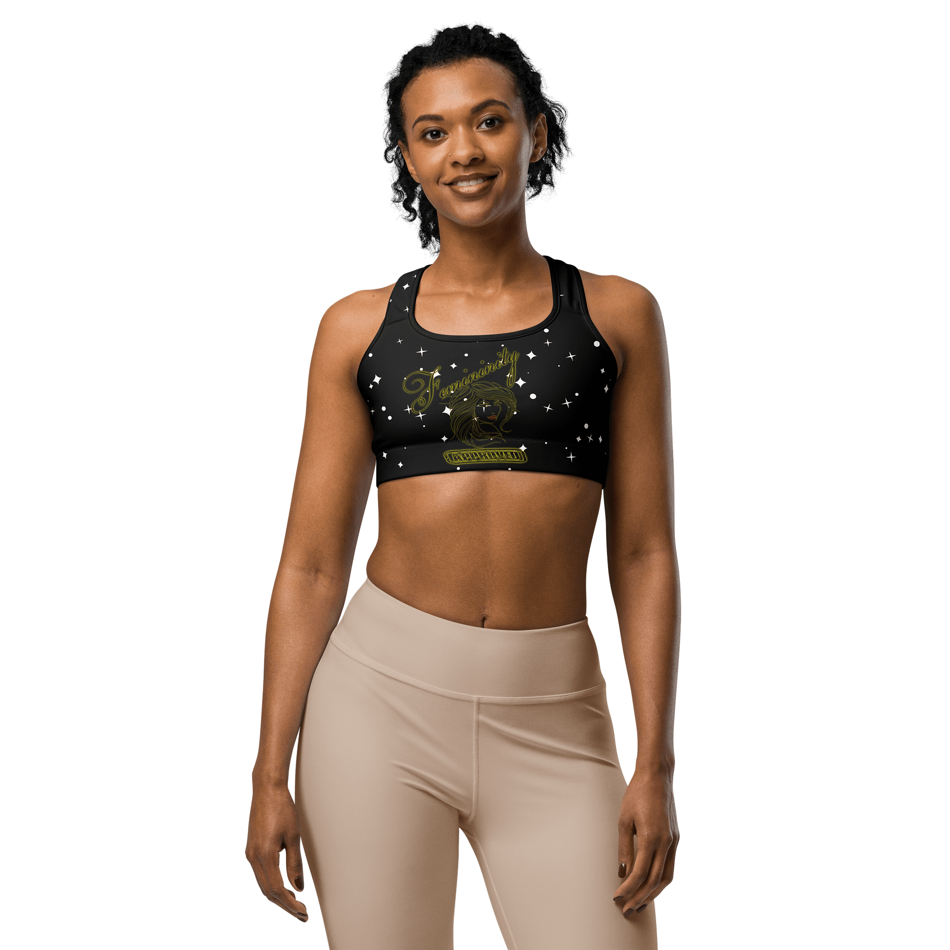 Starry Femininity Approved Sports Bra product image (1)