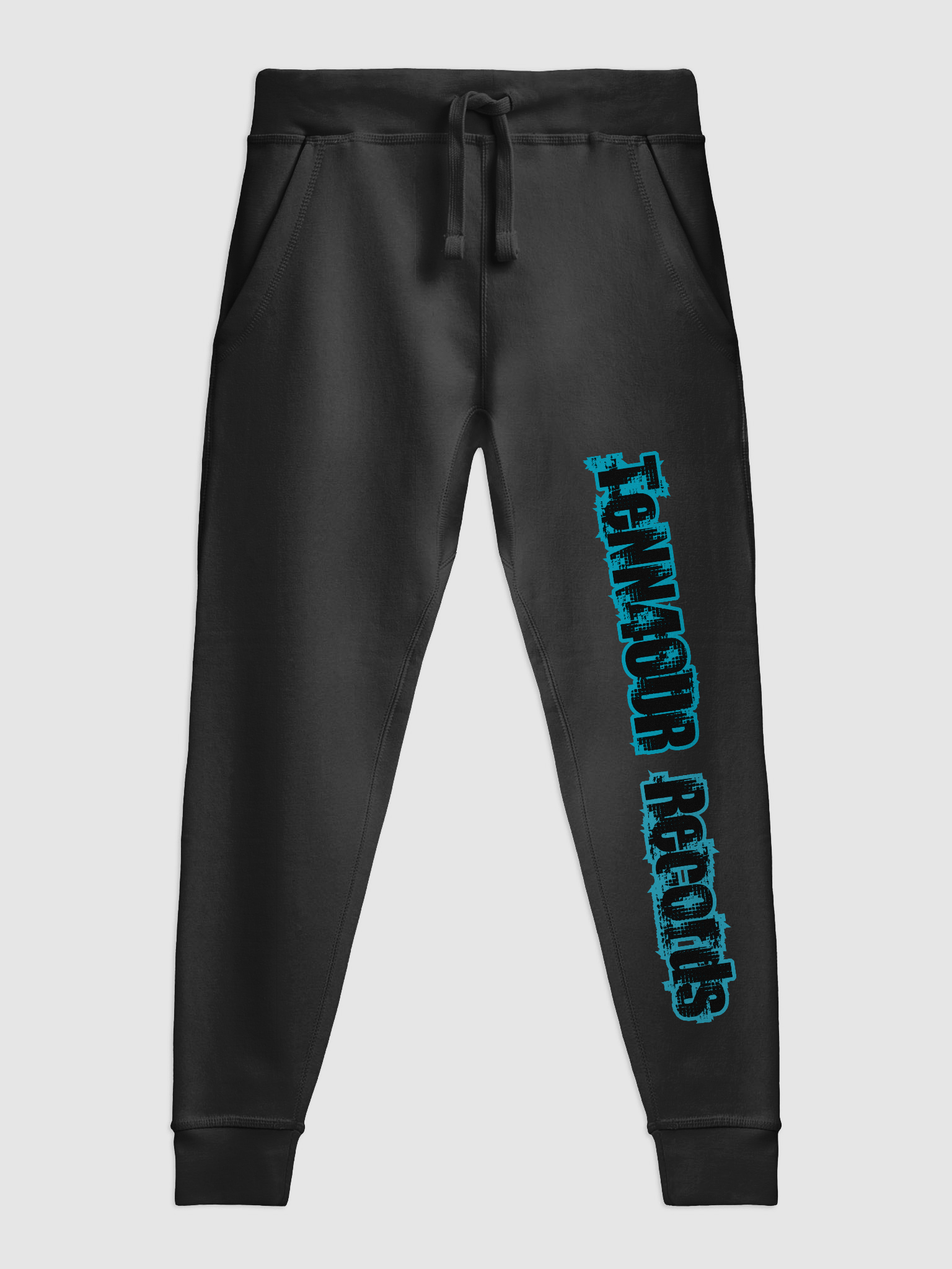 TeNN4OUR Records Distressed Joggers product image (1)
