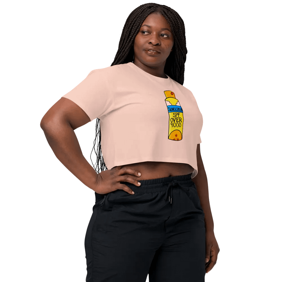 SPF Over 9000 Short Sleeve Crop Top product image (10)