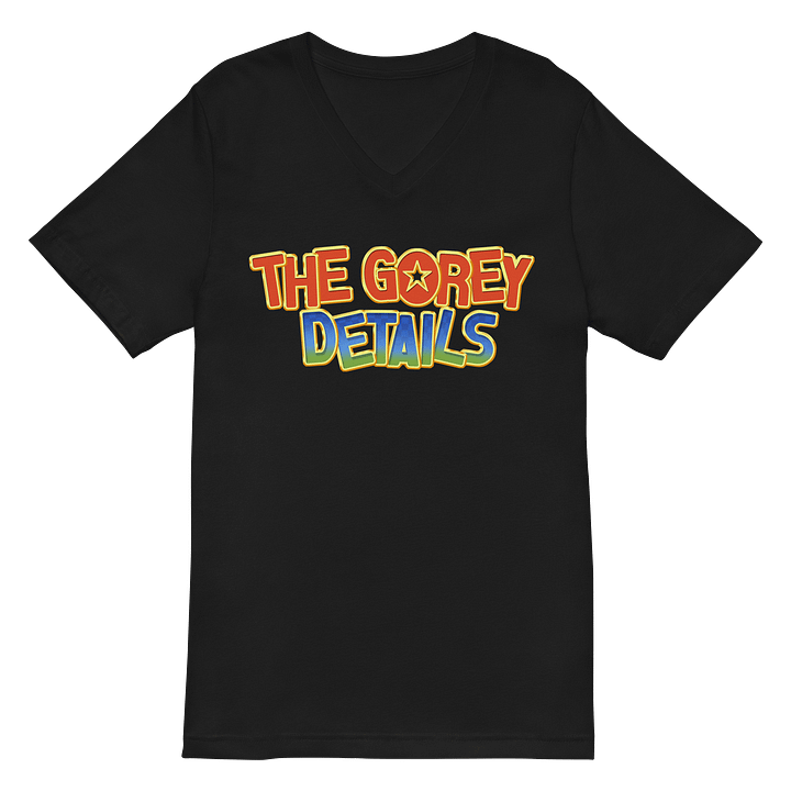 Get ready, GO! - Bella+Canvas Short Sleeve V-Neck Jersey T-Shirt product image (3)