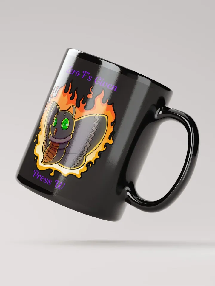 Zero F's Given Black Mug product image (4)