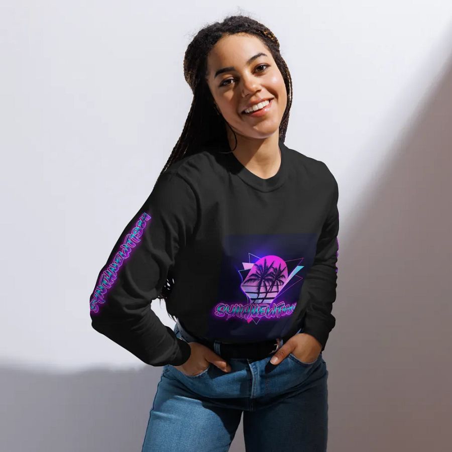 SynthNewt1984 Logo Long Sleeve product image (12)