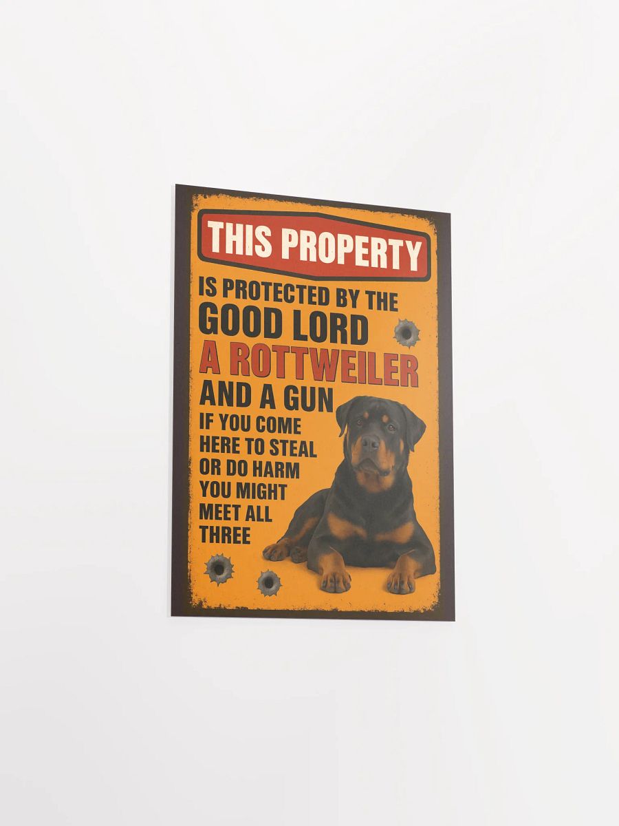 Property Protected By Rottweiler product image (24)