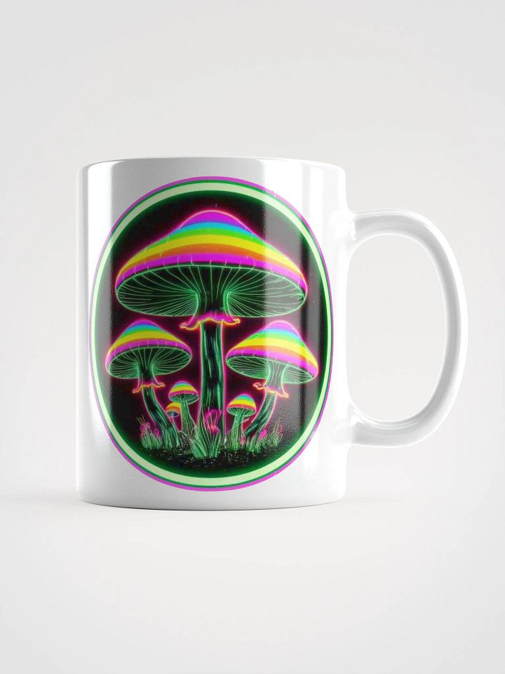Neon Mushroom Wonderland Mug product image (1)