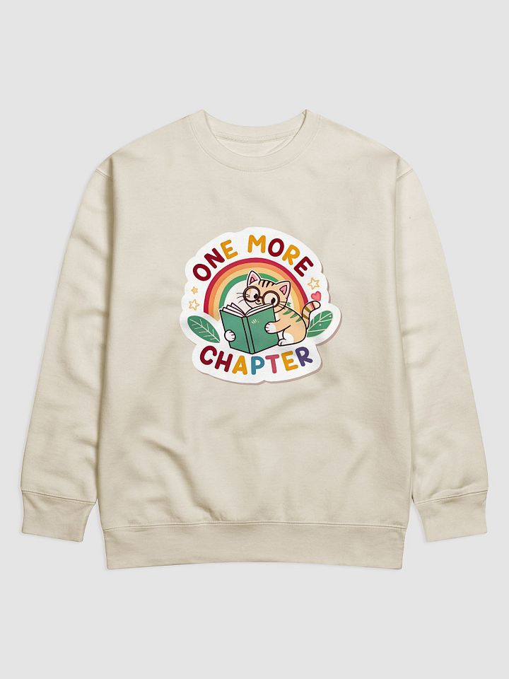 Bookish Cat Comfort Sweatshirt product image (2)