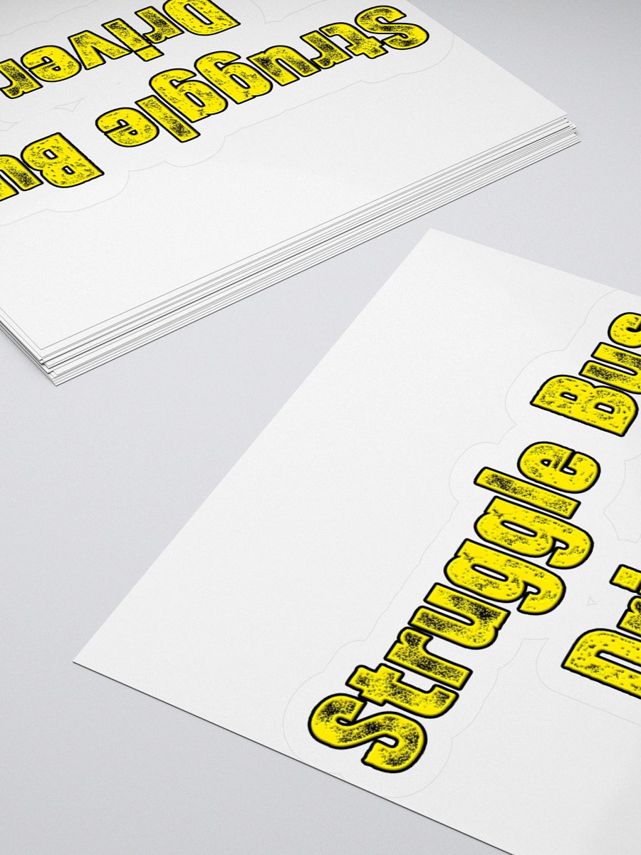nope snark - struggle bus sticker product image (4)