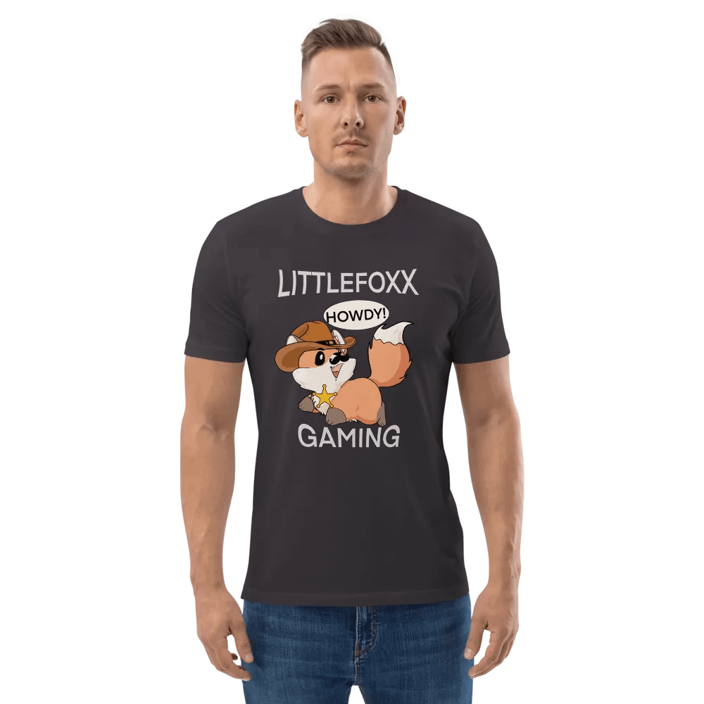 Howdy! Littlefoxx Gaming Organic Cotton T-Shirt product image (1)