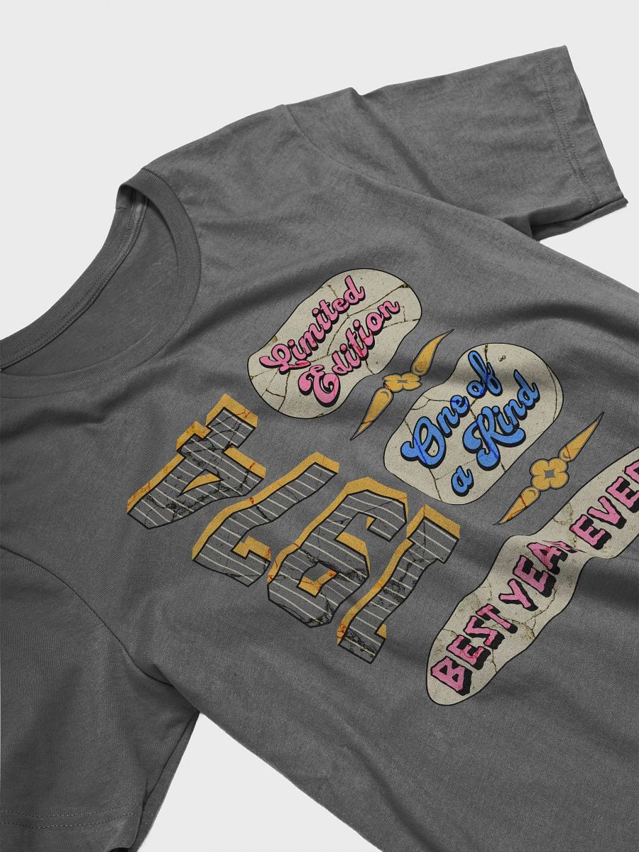 Limited Edition 1974 Typographic T-Shirt product image (2)