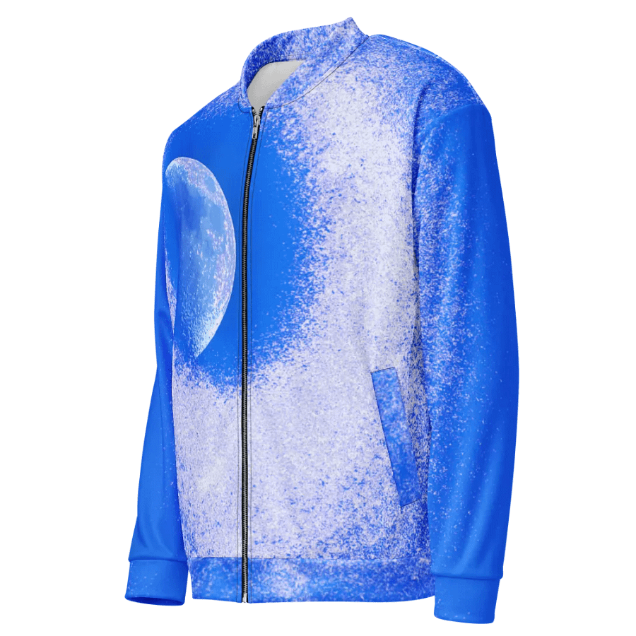Disintegrating Moon Unisex Bomber Jacket product image (11)