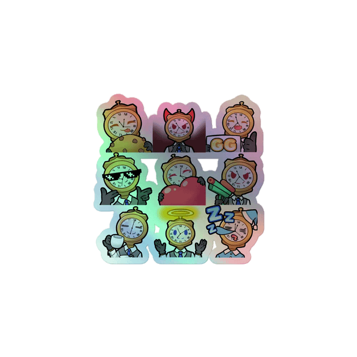 #TwamTimeless Collection Holo Sticker product image (1)