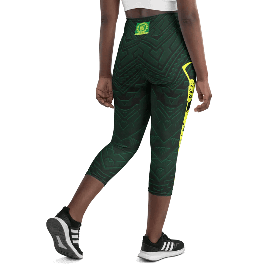 Tatau Korare Tiki Yoga Capri Leggings product image (8)