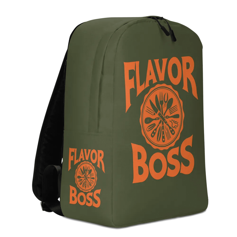 Flavor Boss backpack Olive/Orange product image (5)