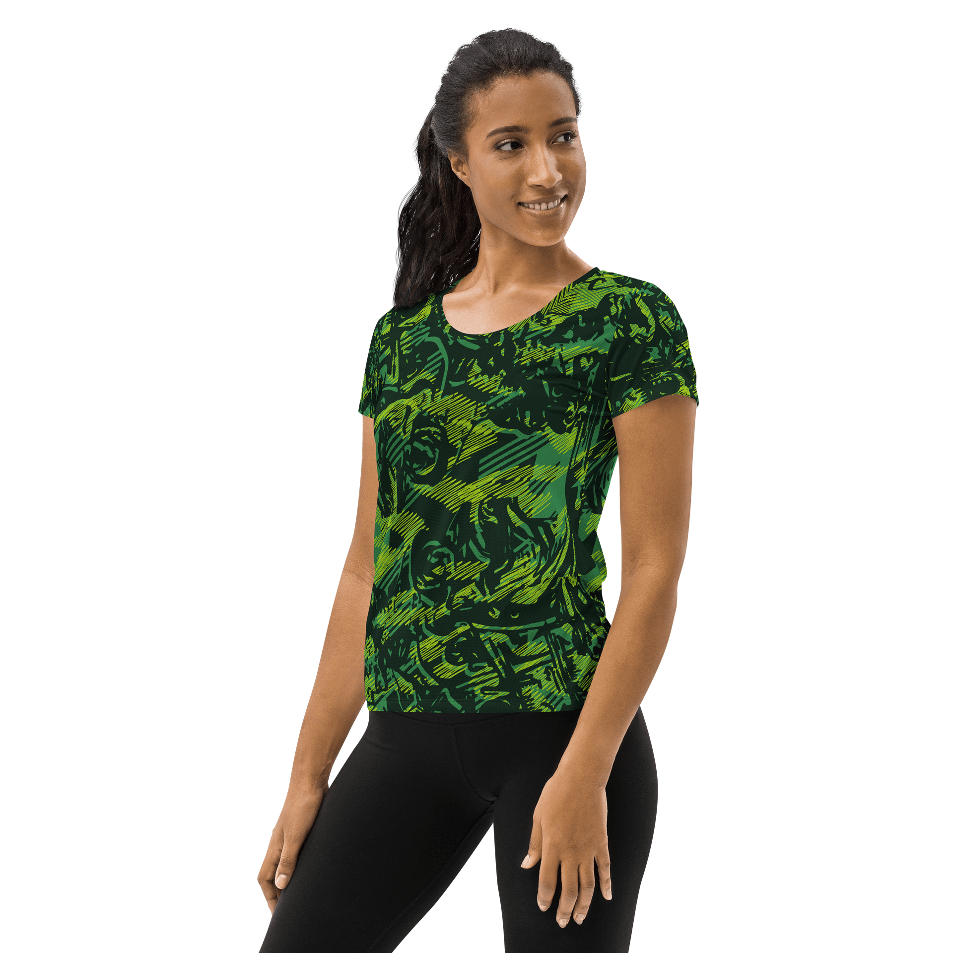 Green Impact | Women's Athletic T-Shirt product image (6)