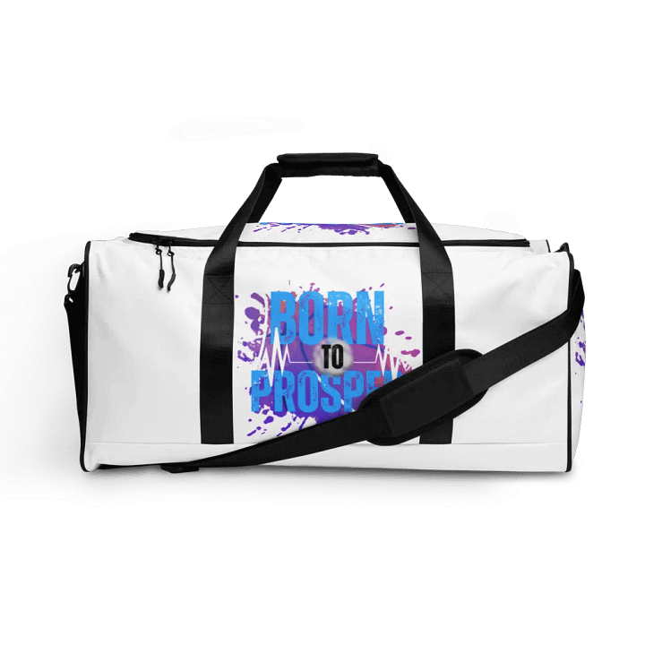 Born to Prosper All-Over Duffle Bag product image (1)