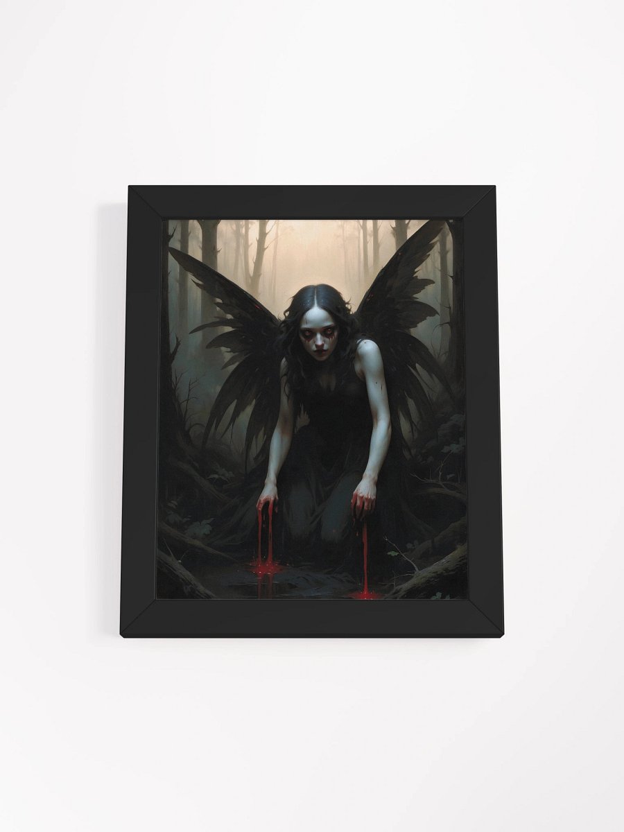 The Mourning Winged One Framed Print product image (2)