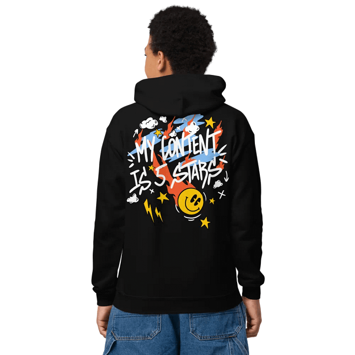 Youth 5 Star Content Hoodie product image (2)