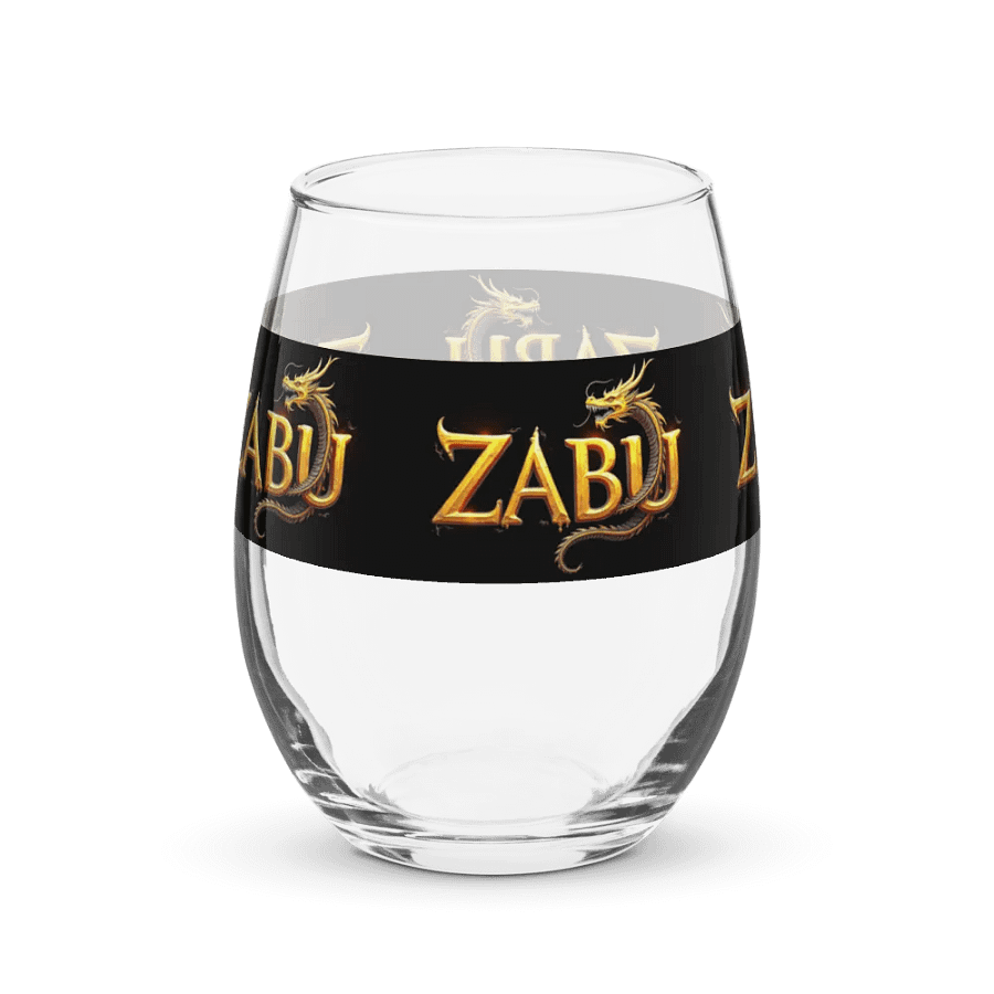 Golden Dragon ZABU Stemless Wine Glass product image (4)