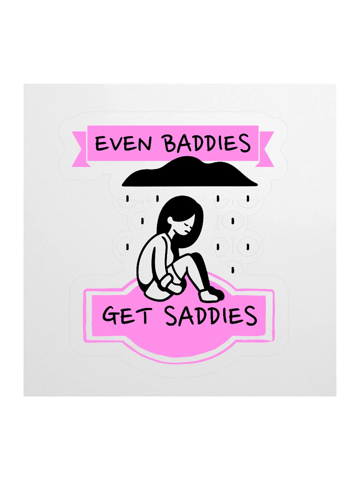 Baddies & SaddiesKiss Cut Stickers product image (2)