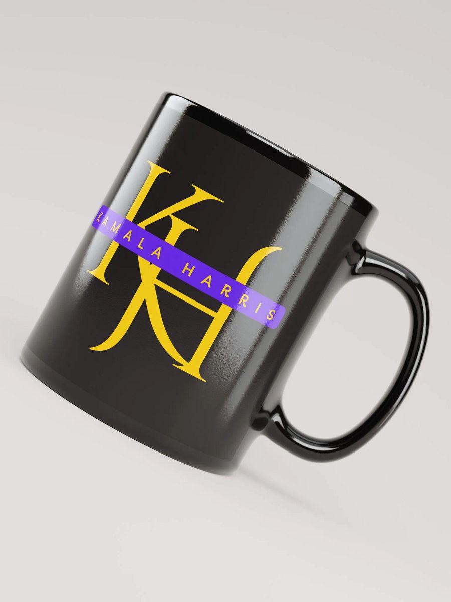 KAMALA HARRIS Black Glossy Mug product image (4)
