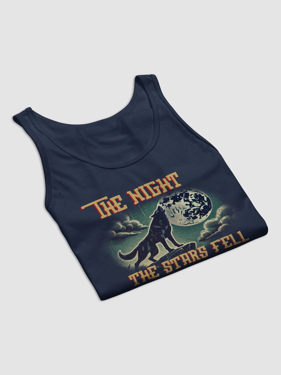 Wolf Vintage Pulp Horror Fiction Style Tank Top product image (35)