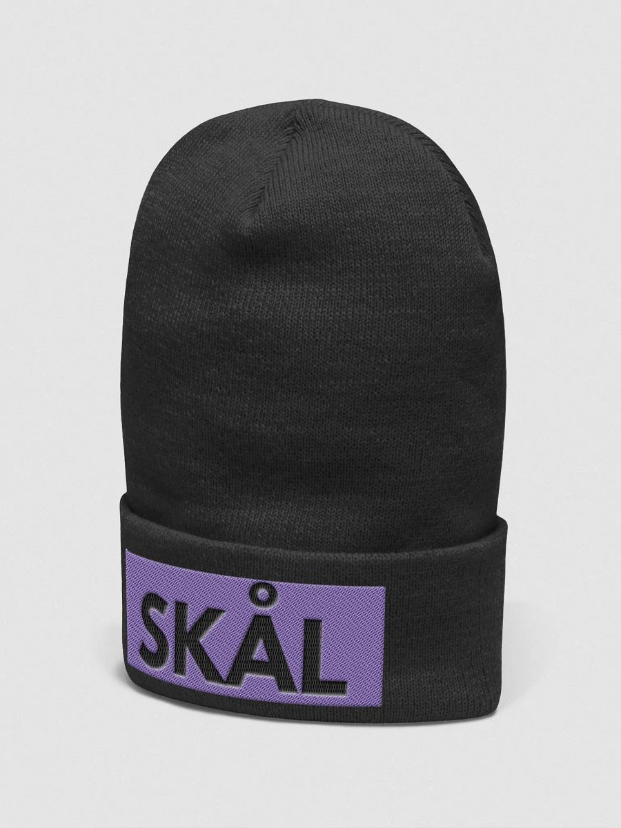 Purple Skal Beanie product image (2)