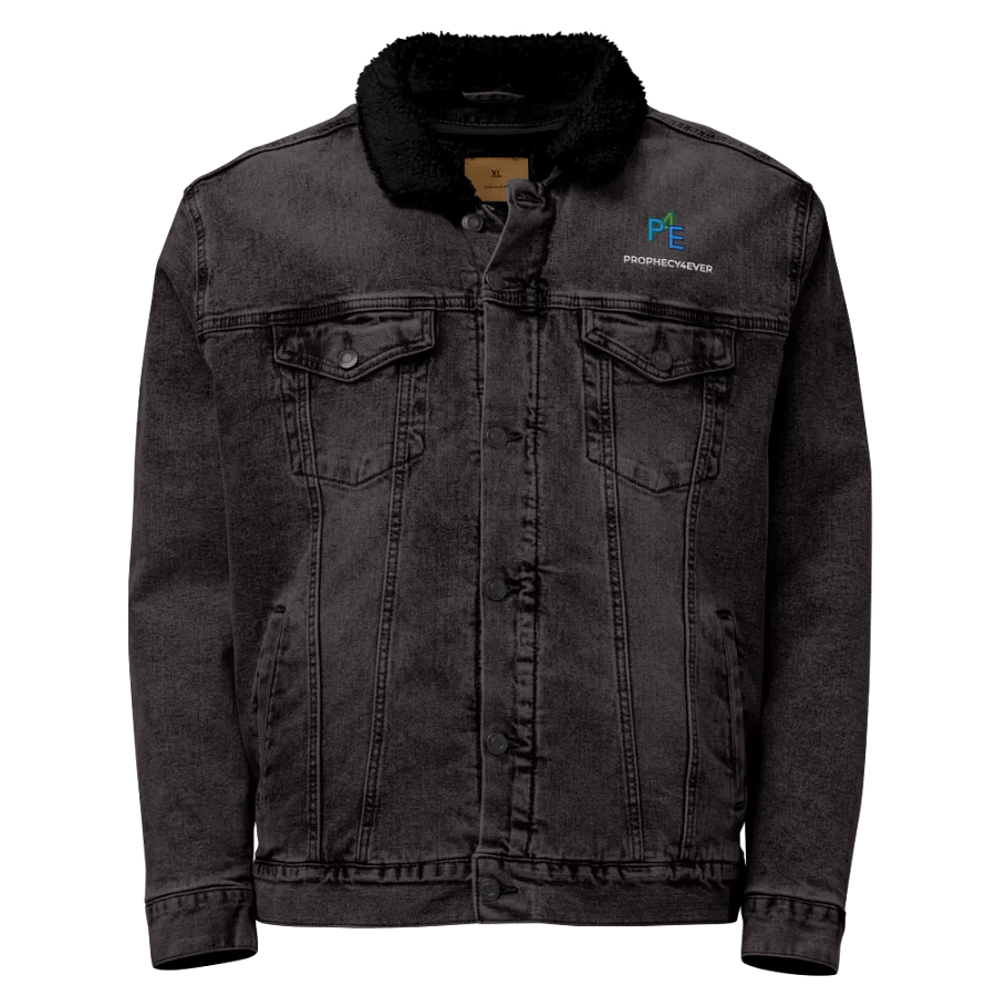 P4E Unisex Sherpa Denim Jacket product image (1)