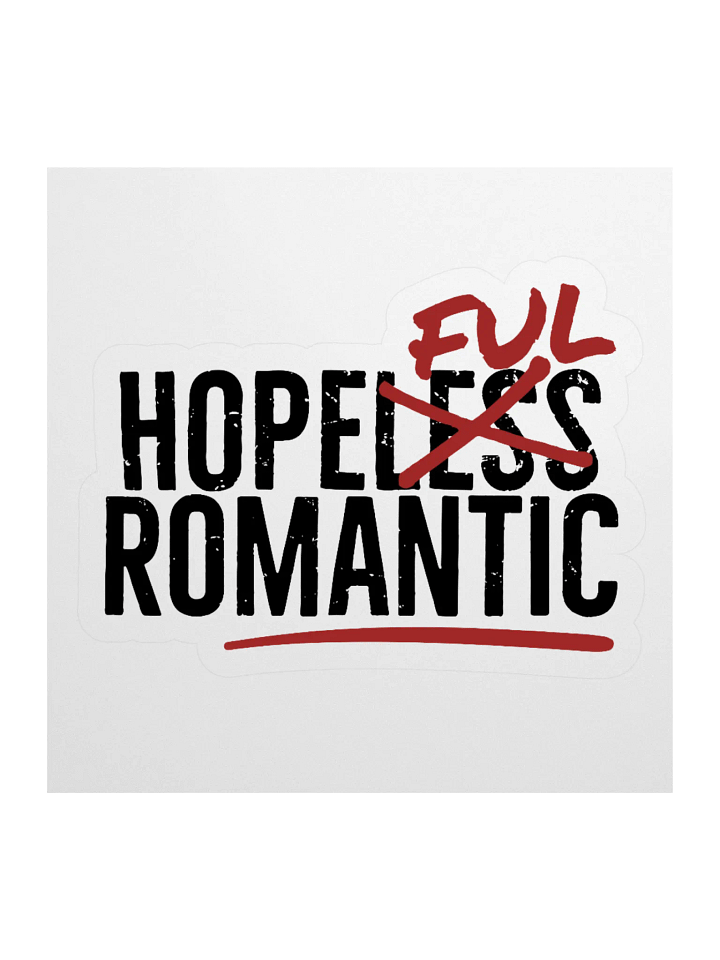 Hopeful Romantic Sticker product image (1)