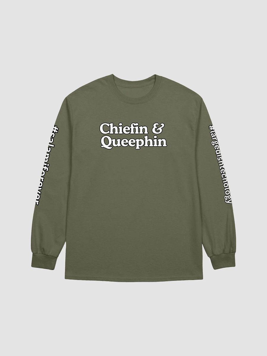 Chiefin & Queephin Longsleeve with Sleeve Prints product image (1)