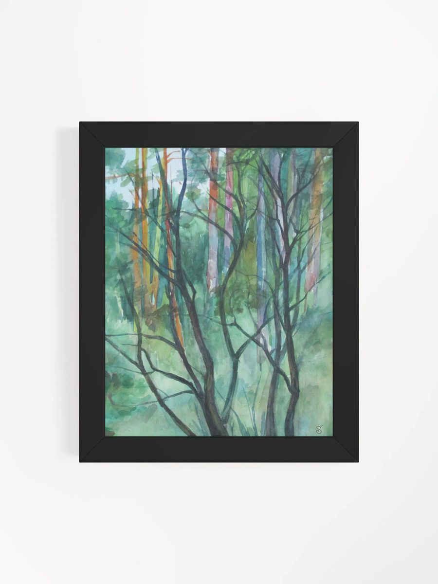 Serene Forest Impressions Framed Poster - Fairytale Forest product image (12)
