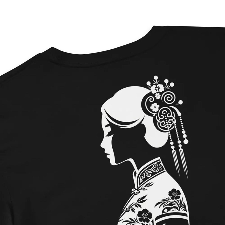 T3 Silhouette Chinese Woman Crop Top product image (1)