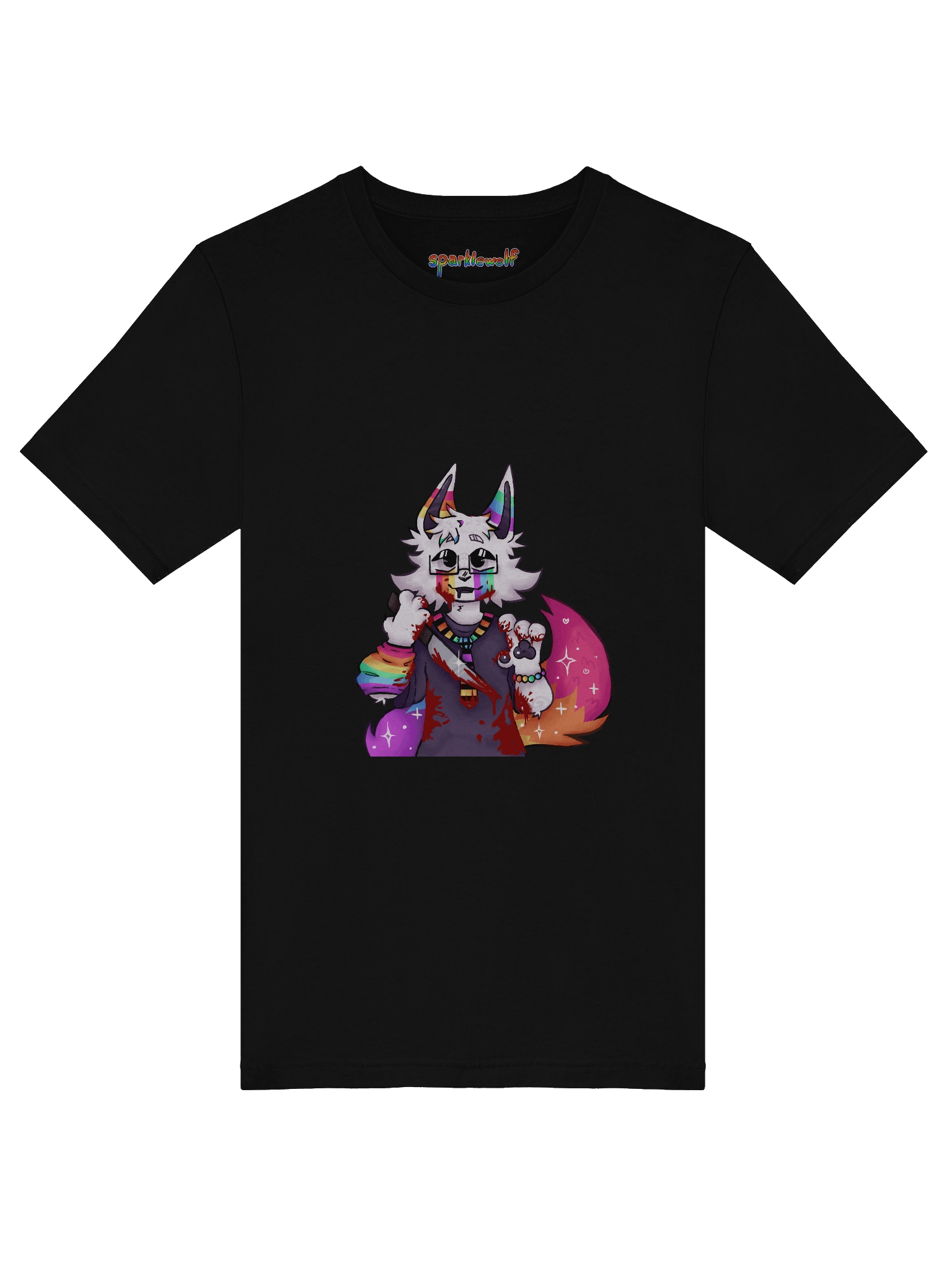 MURDERER GLITTER T-SHIRT product image (39)