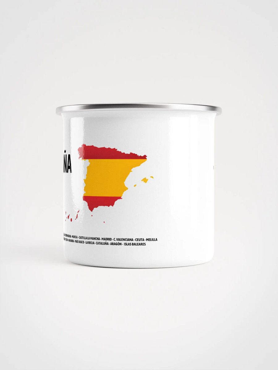 Taza esmaltada - Mapa de España (incluye Puerto Rico) product image (3)