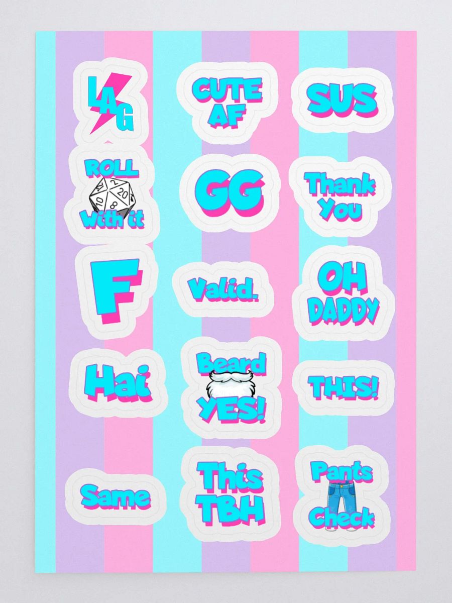 LAG Emote Sticker Pack 2 product image (3)