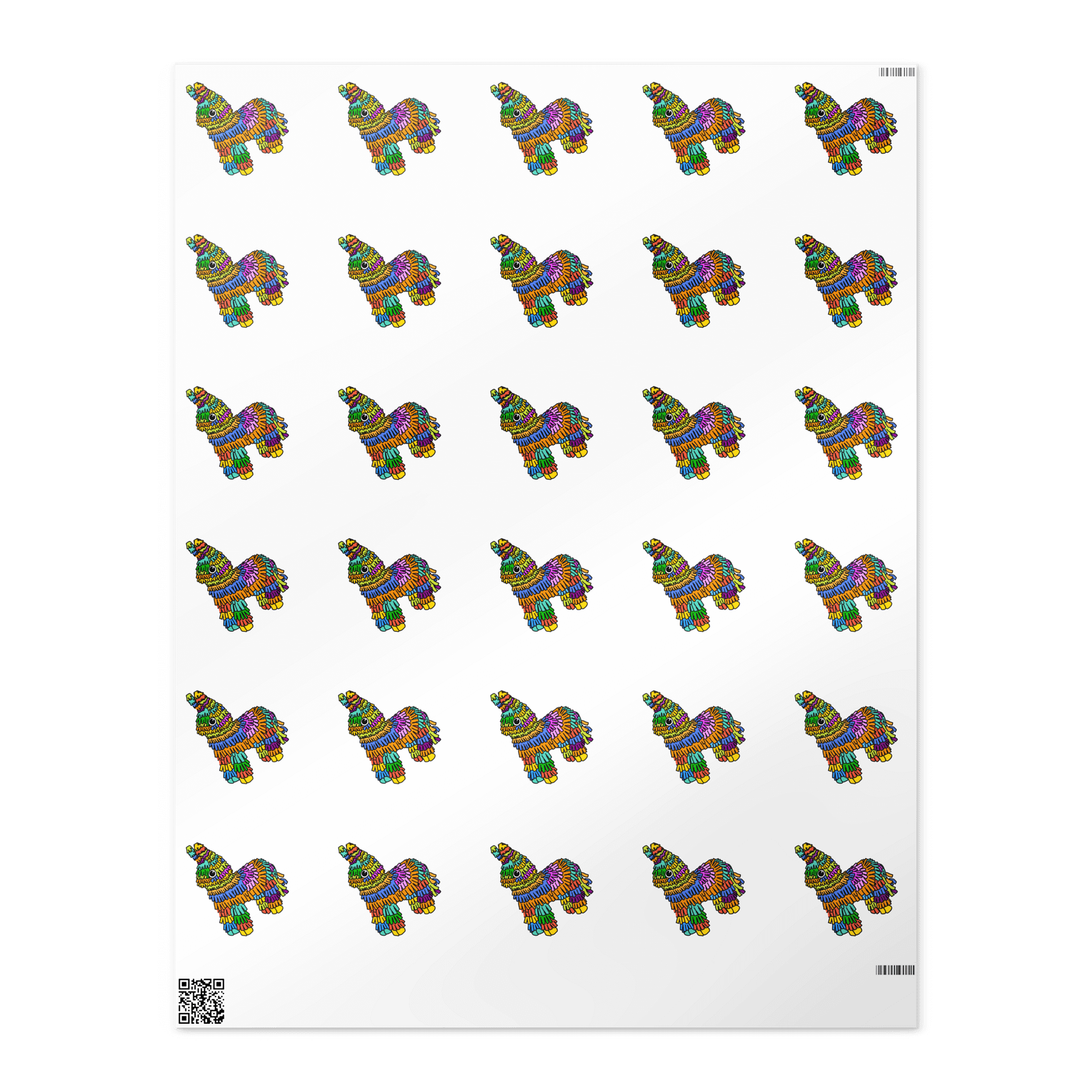 Donkey Piñata Wrapping Paper product image (2)