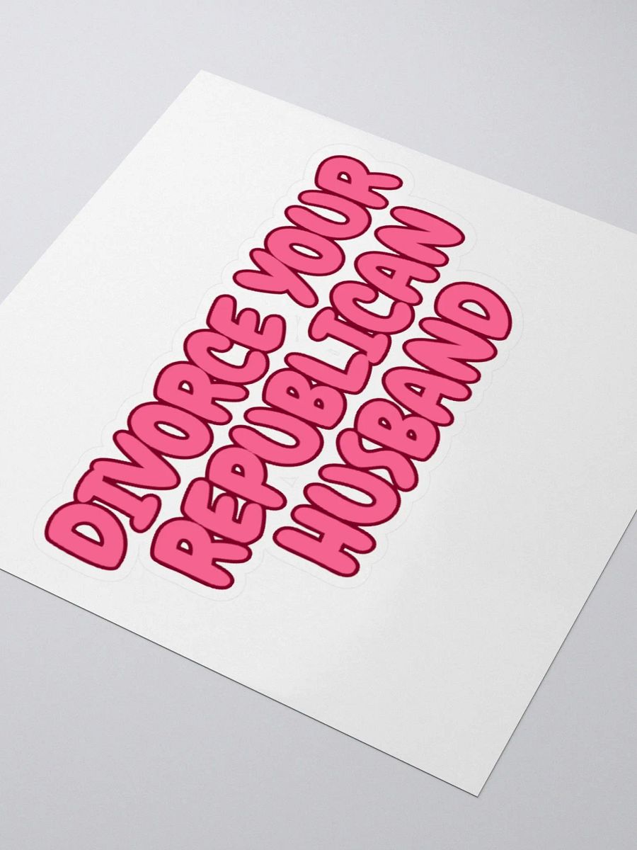 Divorce Your Republican Husband Sticker product image (3)