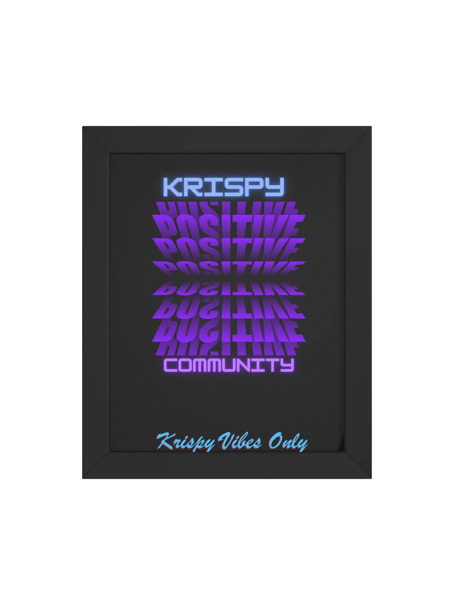 Krispy Positive Vibes Poster product image (4)