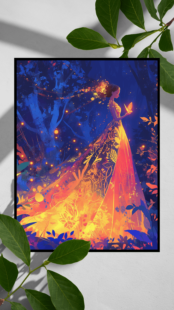 Butterfly's Journey on Matte Paper Poster product image (1)