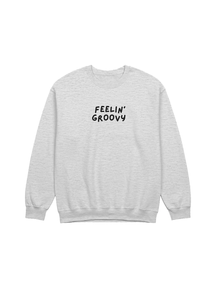 “Feelin’ Groovy” My Vibe Crewneck Sweatshirt product image (2)
