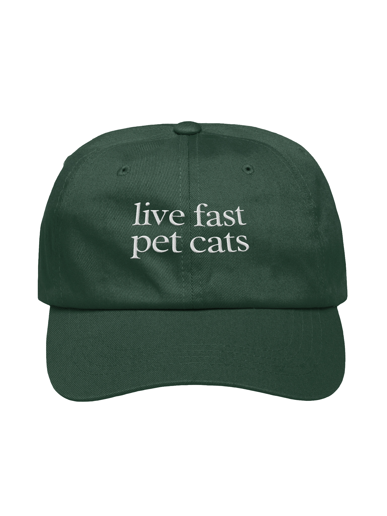 Live fast pet cats hat product image (2)