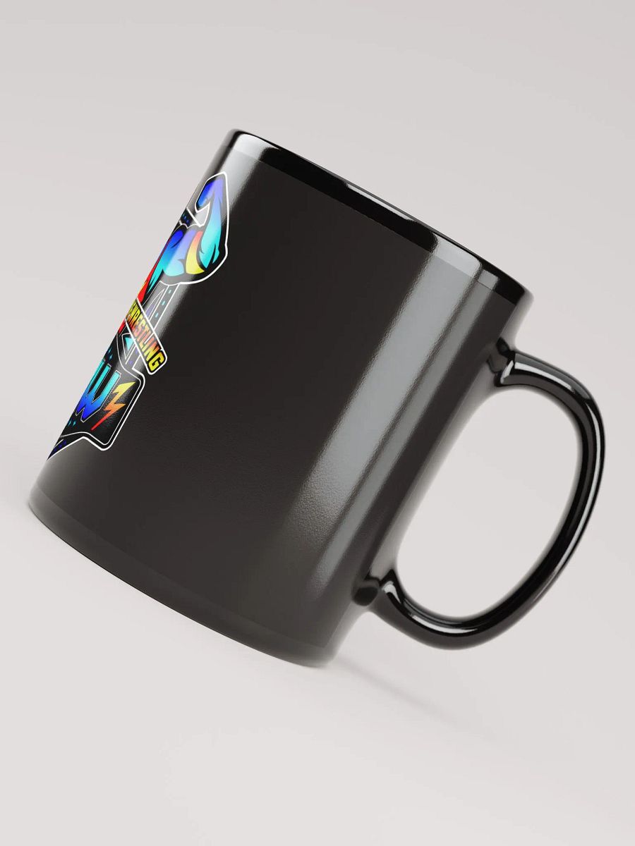 FLOW Black coffee mug product image (7)