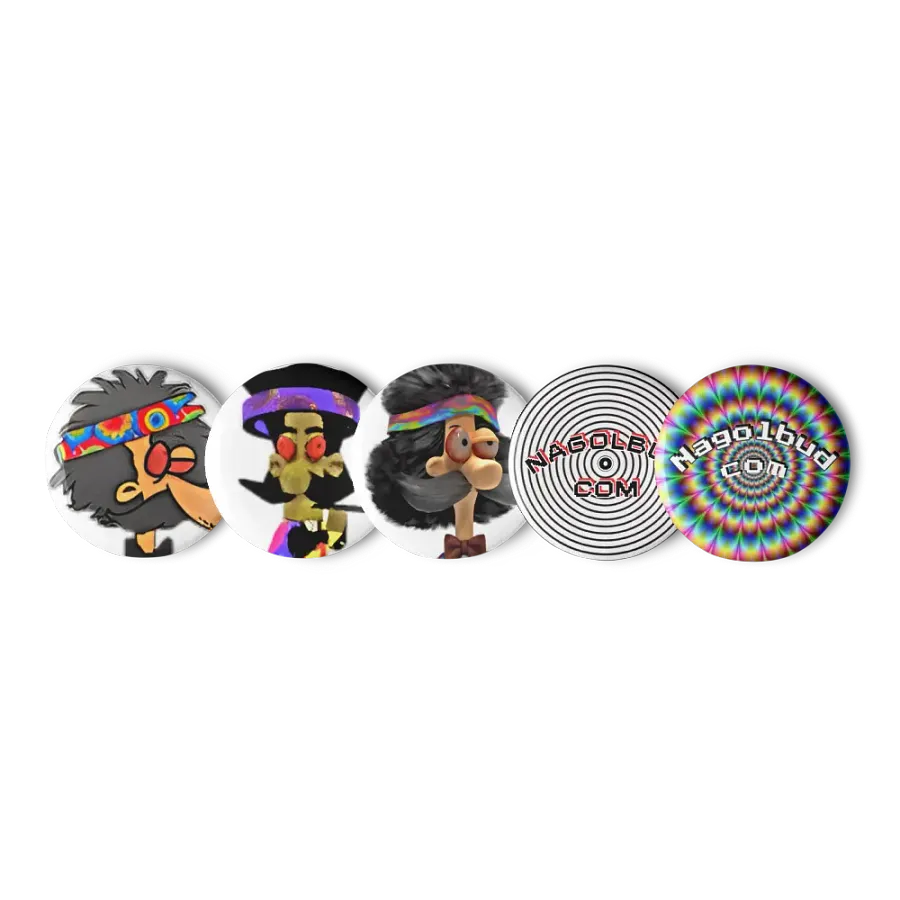 Nagolbud Pin Buttons product image (1)