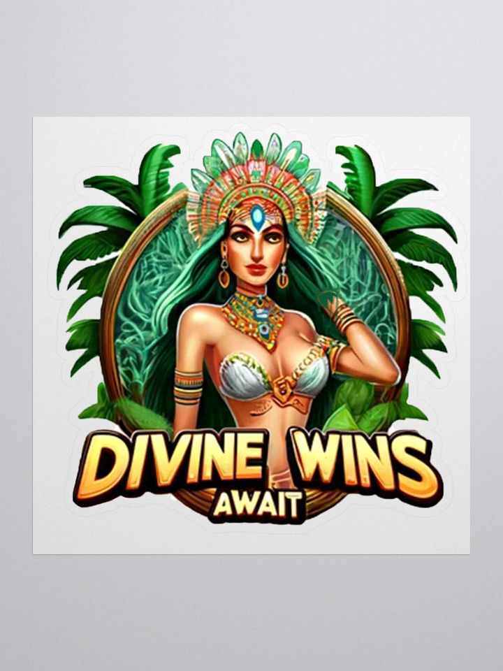 Divine Wins Await Sticker product image (1)