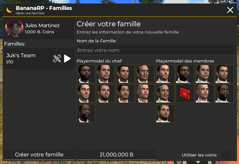 [Addon] Banana RP - Familles product image (2)