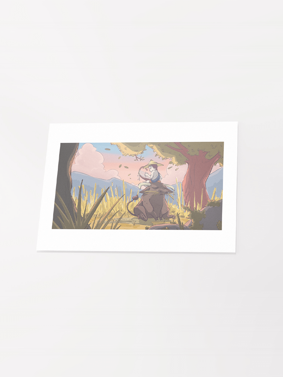 Serenading a Buffalo | Matte Paper Poster product image (2)