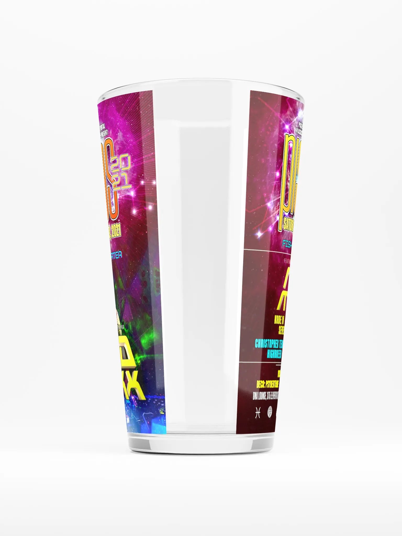 Pisces 2021: Fish Out of Water Shaker Pint Glass product image (5)