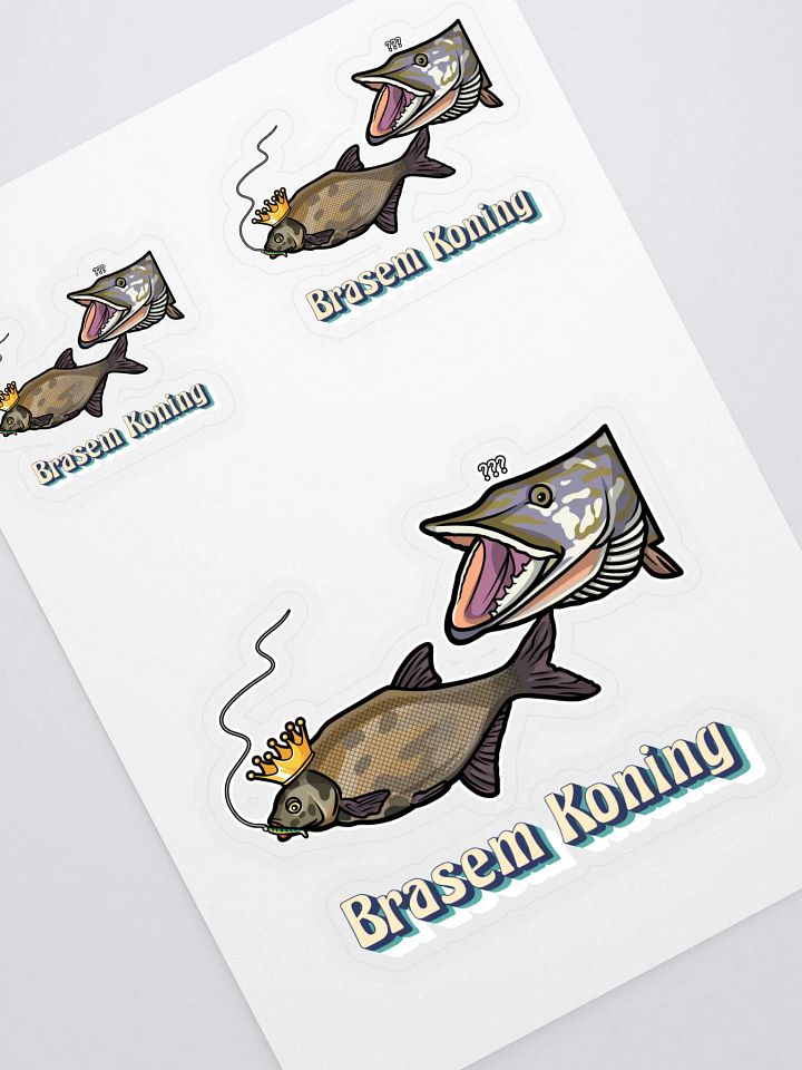 De Brasem Koning Sticker set product image (2)