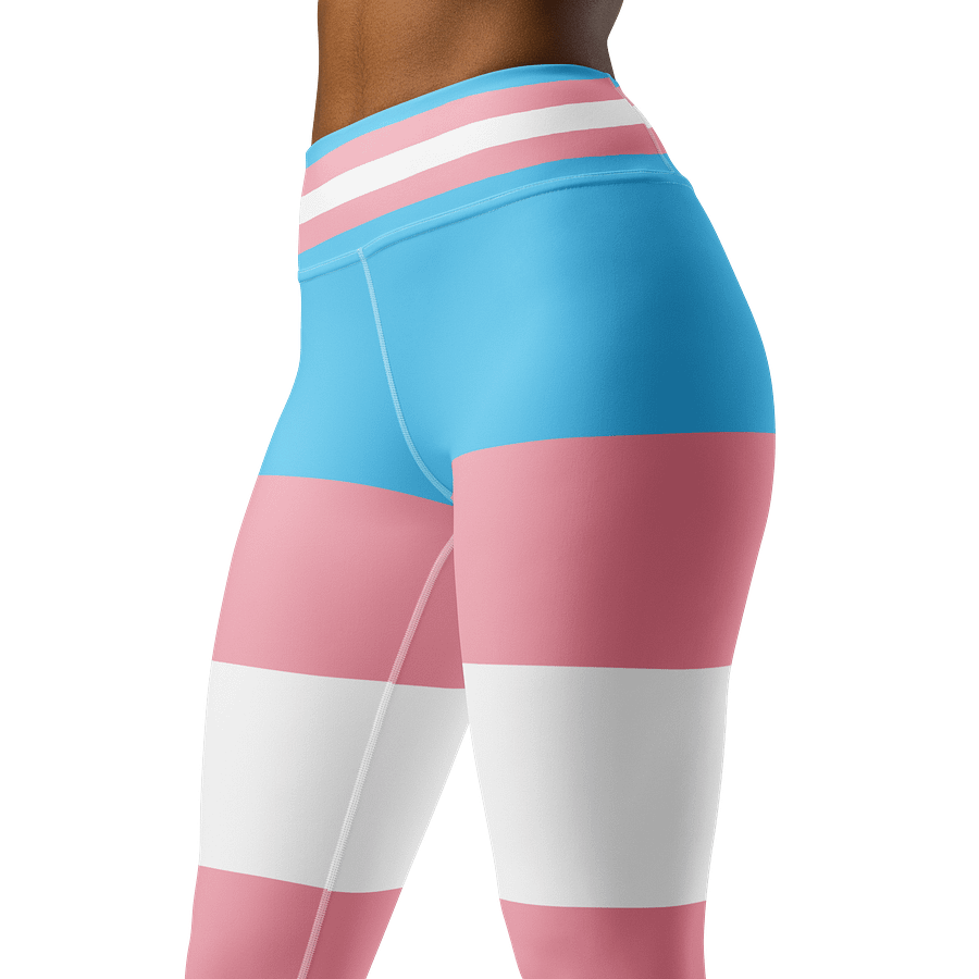 Trans Pride Flag Leggings product image (4)