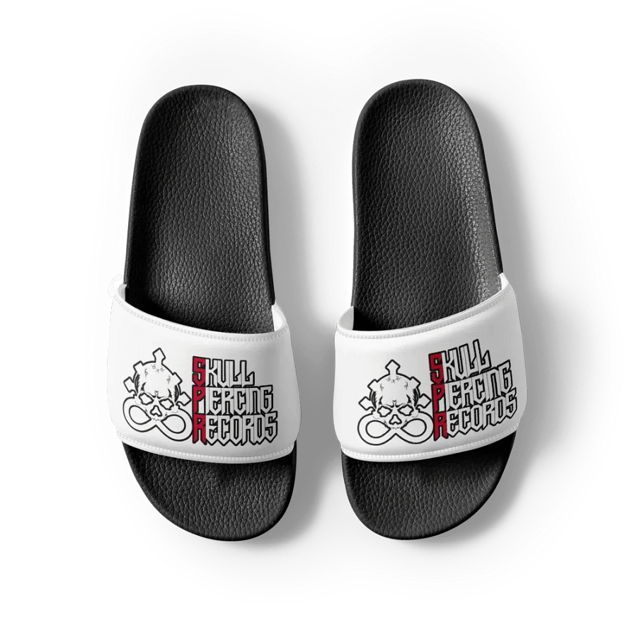 Skull Piercing Records Women's Slides product image (3)