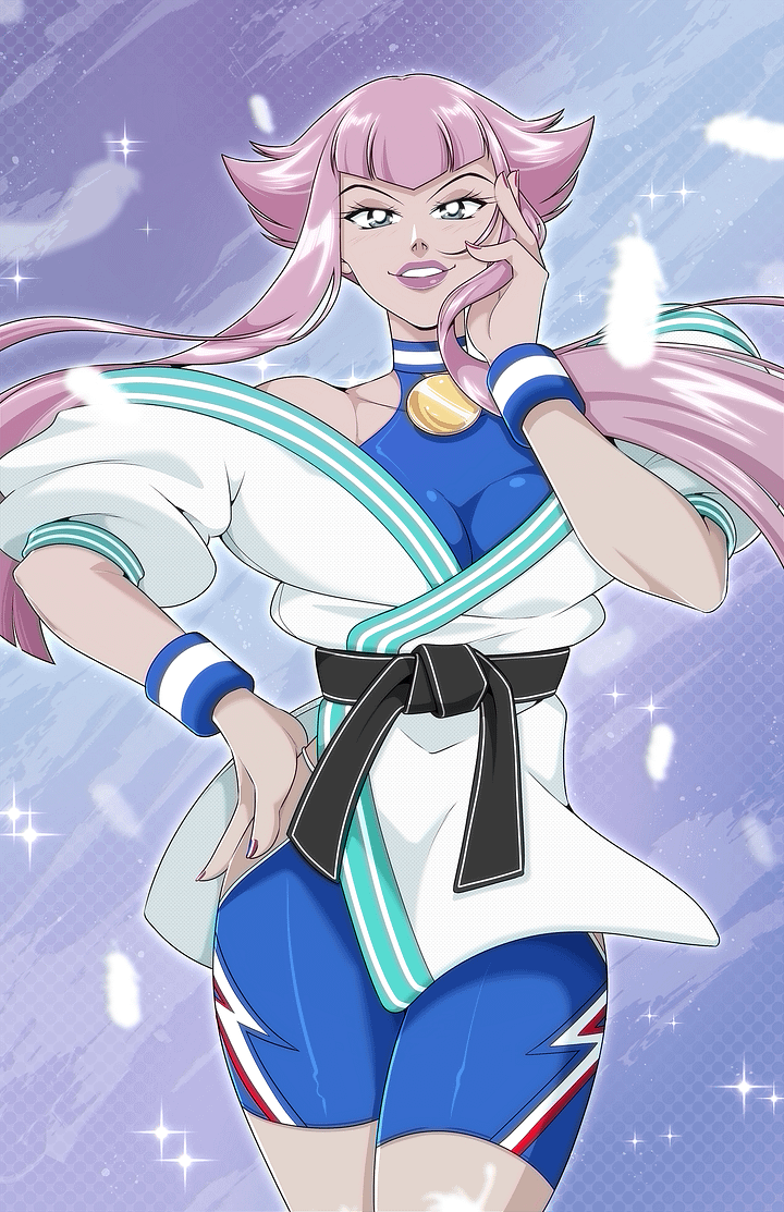 STREET FIGHTER 6 - Manon Mini Print product image (1)
